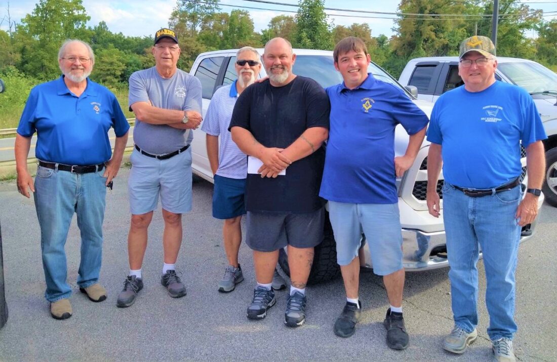 Masons, Sportsmen and others help family who lost home to fire News